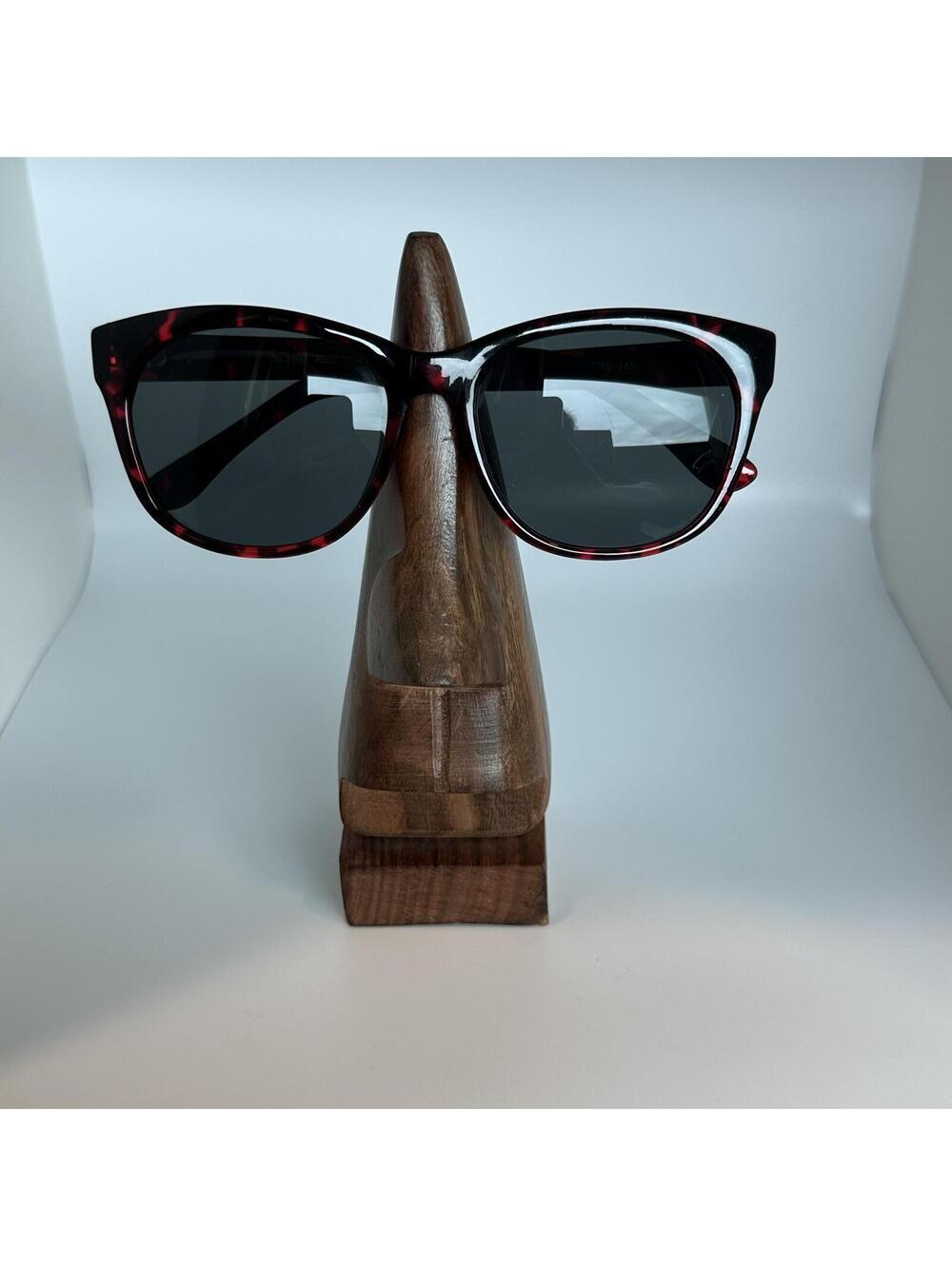 Sydney Love Classic Black and Red Tortoise Cat Eye Sunglasses